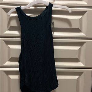 Dark Green Sleeveless Women's Top